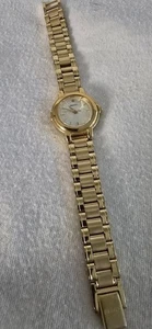 Seiko Women’s Watch V701-2D70. Gold Tone 24mm Analog Quartz Bracelet - Picture 1 of 8