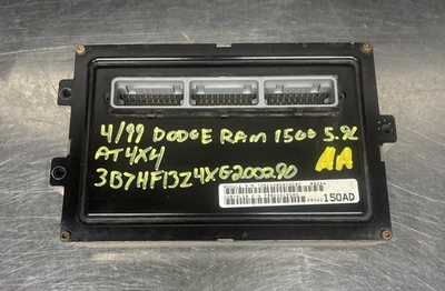 1999 Dodge Ram 5.9 газовый автомобильный двигатель компьютер ECU ECM PCM модуль управления - Изображение 1 из 4