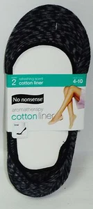 2 Paar No Nonsense Aromatherapie Baumwollfutter Schuhgröße 4-10 Zebra & Schwarz - Bild 1 von 2