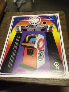 Kee Games ULTRA TANK Arcade Video Game flyer- original - Picture 1 of 2