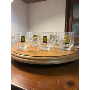 Vintage Blefeld Crystal Mugs set of 9 - Picture 1 of 4