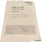 Original Instruction Manual FOR Onkyo DX-C330 CD Compact Disc Changer Vintage