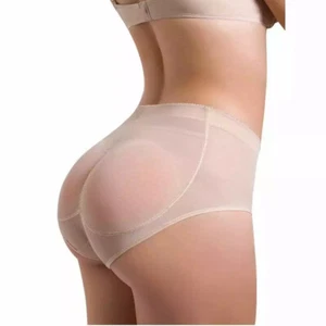 BUTT ENHANCER Silicone Padded Shaper Botty Booster Panty Boyshort Undies L XL - Picture 1 of 7