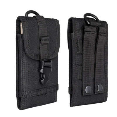 Funda táctica para teléfono celular Molle funda con cinturón para iPhone 14 13 12 Pro Max Foto 1 de 4