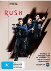 Rush DVD Series 2 Volume 1 (3 DISC) Australian Cop Investigation TV Show - Picture 1 of 5