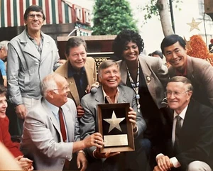 STAR TREK Creator Gene Roddenberry Gets Star on Hollywood Walk of Fame; 8x10" - Picture 1 of 1
