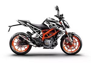 JUEGO DE PEGATINAS GRÁFICAS APTO PARA KTM DUKE 125-200-250-390/2017 - 2022 - KIT DE CALCOMANÍAS - Imagen 1 de 3