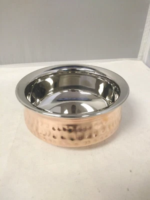 copper [Out side]/ steel [ Inside ] 6 Handy [6 pc] 6 Inch diameter / 2 inch deep - Image 1 of 3