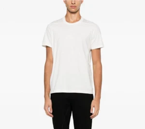 Rick Owens Men's Level Short Sleeve T-Shirt S MILK - Picture 1 of 8