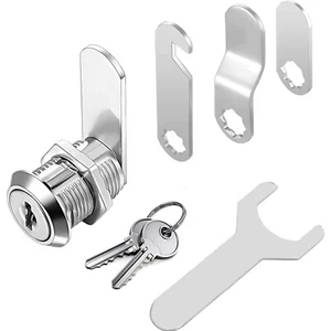 Multifunktionales Briefkastenschloss 16mm aus Edelstahl - Sicherheit inklusive - Bild 1 von 2