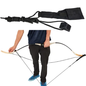 Archery Bow Stringer Bow String Install Tool Rope Cord for Recurve Bow Longbow - Picture 1 of 16