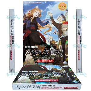 DVD Anime Spice und Wolf Staffel 1+2 + Händler trifft den weisen Wolf + OVA Eng Dub - Bild 1 von 10