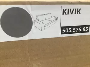 Ikea KIVIK ABDECKUNG FÜR Loveseat 2-Sitzer (74 3/4"" BREIT) TALLMYRA WEISS-SCHWARZ" Neu - Bild 1 von 1