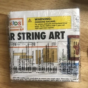 NEW Home Depot Star String Art kids workshop wooden kit w/ pin NIB July 2021 - Picture 1 of 3