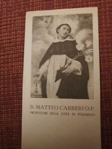 Santino Immaginetta Beato Matteo Carreri Patrono Di Vigevano San Pietro Martire