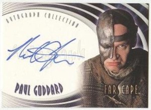 2002 Farscape Season 3 Autograph Card Paul Goddard STARK A13 Rittenhouse