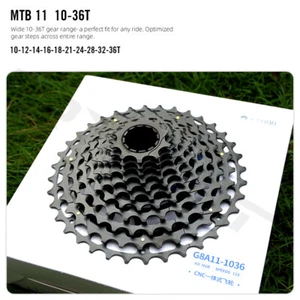 MTB Bicycle Cassette 10-36T 11 speed CNC Mountain Bike Freewheel For SRAM XD - Picture 1 of 9