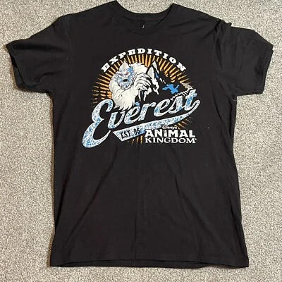 Camiseta Expedition Everest Yeti Parques Disney Reino Animal Para Hombre S/S • Mediana Foto 1 de 3