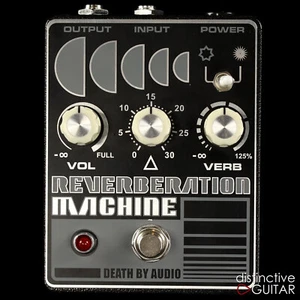NEW DEATH BY AUDIO REVERBERATION MACHINE REVERB GUITAR PEDAL ANALOG - Picture 1 of 5