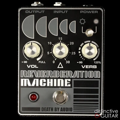 NUEVO PEDAL DE GUITARRA ANALÓGICO DEATH BY AUDIO REVERBERATION MACHINE REVERB  Foto 1 de 4