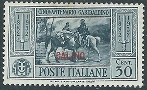 1932 EGEO CALINO GARIBALDI 30 CENT MH * - RB9-4 - Picture 1 of 1