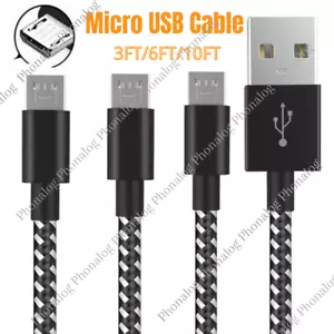 Micro USB Charger Cable for Samsung Galaxy J7/J7 Perx/ J7 Prime / J7 Star / J7 V - Picture 1 of 13