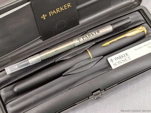 PARKER NUEVO LÁPIZ GT ACERO INOXIDABLE HECHO EN FRANCIA CODIFICADO NY~CAJA, ESTUCHE, PAPELES - Imagen 1 de 8