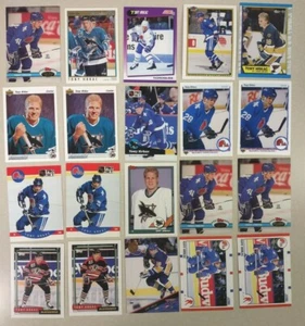 20 Card Lot of TONY HRKAC NHL Nordiques A must have for any collector! FREE S&H! - Picture 1 of 3