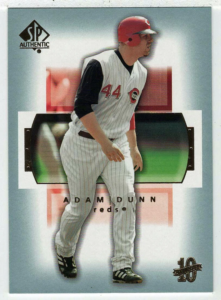 Adam Dunn - Cincinnati Reds - 2003 Upper Deck SP Authentic Baseball # 87 Mint - Image 1 of 1