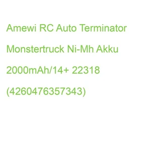 Amewi RC Auto Terminator Monstertruck Ni-Mh Akku 2000mAh/14+ 22318 (426047635734 - Bild 1 von 2