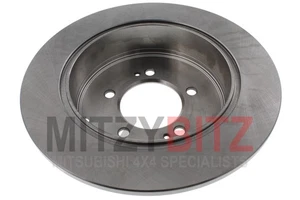 Rear Brake Disc 302mm Solid for Mitsubishi DELICA D5 CV4W 2.0 - Picture 1 of 7