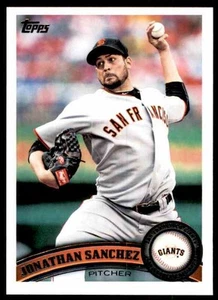 Jonathan Sanchez 2011 Topps #229 15756 - Picture 1 of 2