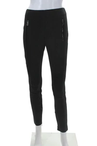 Rag & Bone Womens High Rise Zipper Ankle Dress Pants Black Cotton Size 2 - Picture 1 of 6