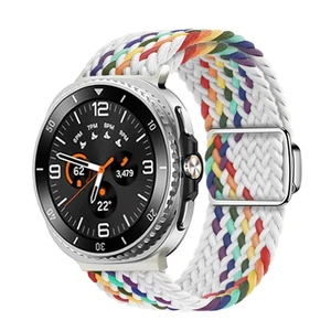 For Galaxy Watch8/8 40/42mm Woven nylon Breathable Magnetic Closure Sport Band - Picture 1 of 31