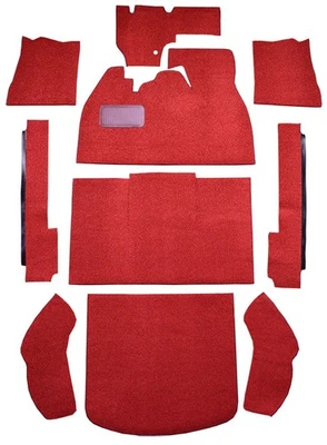 Tapete Volkswagen Beetle 1950-1973 -Loop |2DR, Sedan, dianteiro inclinado - Imagem 1 de 4