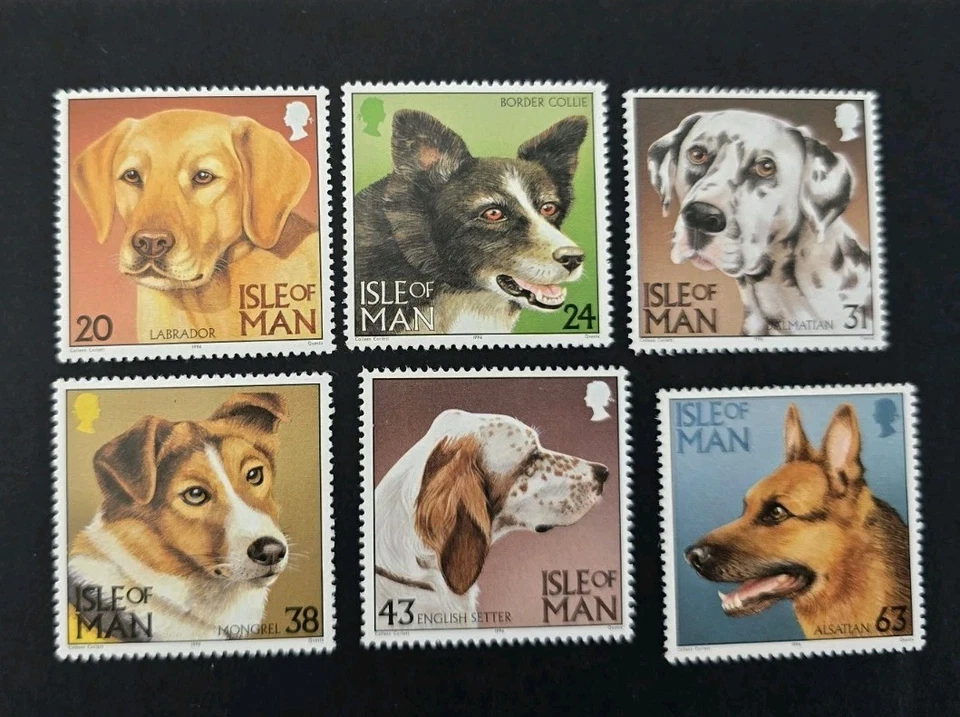 Isle Of Man  1996 Dogs   set   MUH  I4 - image 1 of 1