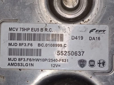 55250637 CENTRALINA MOTORE / MJD8F3.F6 / 36755 PER CITROËN NEMO FURGONETA/MONOVO - Immagine 1 di 4