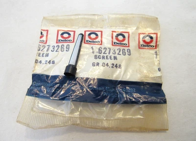 Nuevo de Lote Antiguo Chevy Pontiac Olds TH350 1969-81 Trans Govenor Pantalla de Filtro GM 6273269 Foto 1 de 4