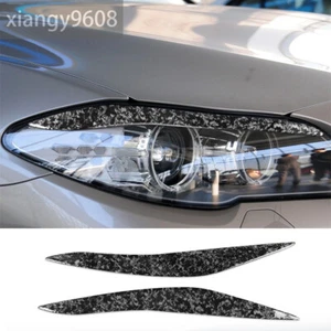 Faro delantero de carbono forjado cubierta para cejas para BMW Serie 5 F10 2010-13 - Imagen 1 de 9