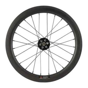 20 Inch Carbon Folding Road BMX Bike Wheelset Rim 406 Clincher 38mm 25mm Width - Picture 1 of 13
