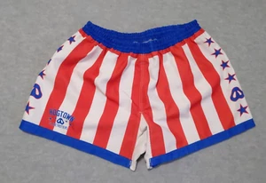 Hogtown Globetrotters Shorts Größe Large Basketball gestreift rot weiß blau - Bild 1 von 8