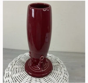 Vintage Fiestaware Retired Cinnabar Bud Vase 6.25” - Picture 1 of 5