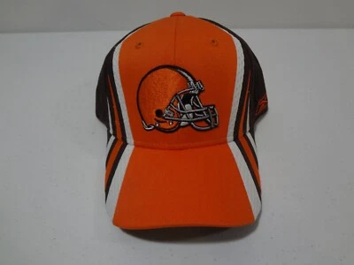 Casco de colección NFL Cleveland Browns LOGO Strapback Hat Reebok NUEVO SIN ETIQUETAS Foto 1 de 4