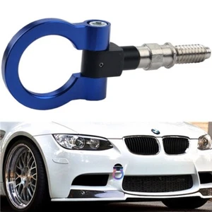 Blue Tow Hook For Bmw E60 F10 E61 E63 E65 E90 E39 E92 E91 E46 E36 Z4 M3 M5 M6 M2 - Picture 1 of 2