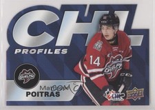 2021-22 Upper Deck CHL Profiles Matthew Poitras #PR-11