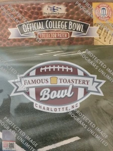 2023 2024 FAMOSO PARCHE ESTILO JERSEY TOASTERY BOWL SOUTH MISS VS. ARROZ - Imagen 1 de 1