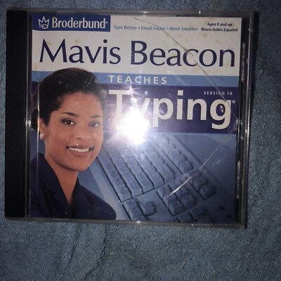 Riverdeep Mavis Beacon Teaches Typing 16 (Windows PC Mac, 2004) Brand New Typing - Image 1 of 2