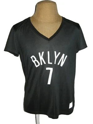 CAMISETA MUJER BROOKLYN NETS KEVIN DURANT NBA FANATICS CUELLO EN V GRANDE GRIS Foto 1 de 4