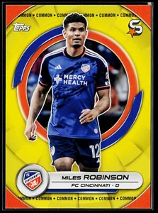 Miles Robinson 2024 Topps MLS Superstars Yellow Common #12 - Picture 1 of 2