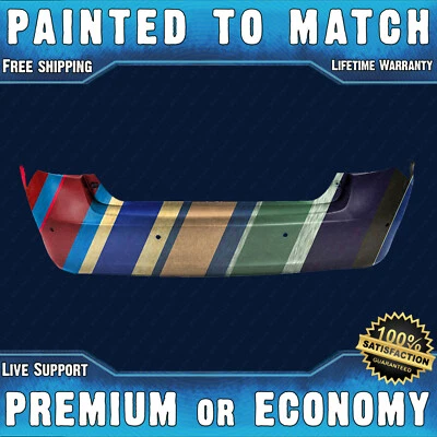 NEW Painted To Match - Rear Bumper Replacement for 2007-2012 Lexus ES350 w/ Park Foto 1 de 4